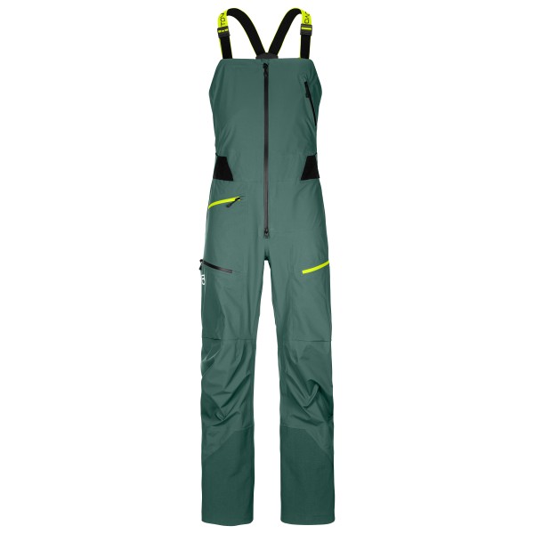 Ortovox - 3L Deep Shell Bib Pants - Skihose Gr L grün von Ortovox