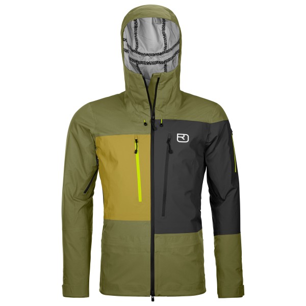 Ortovox - 3L Deep Shell Jacket - Skijacke Gr L oliv von Ortovox