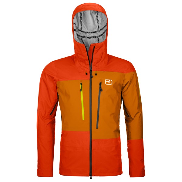 Ortovox - 3L Deep Shell Jacket - Skijacke Gr L rot von Ortovox