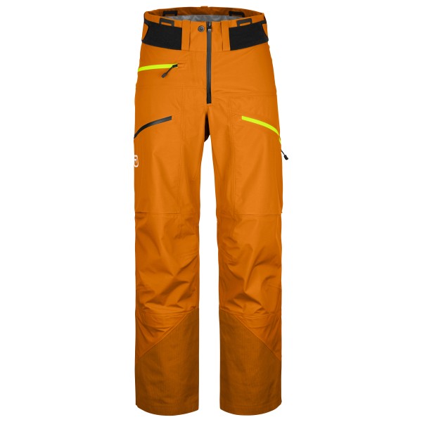 Ortovox - 3L Deep Shell Pants - Skihose Gr L orange von Ortovox