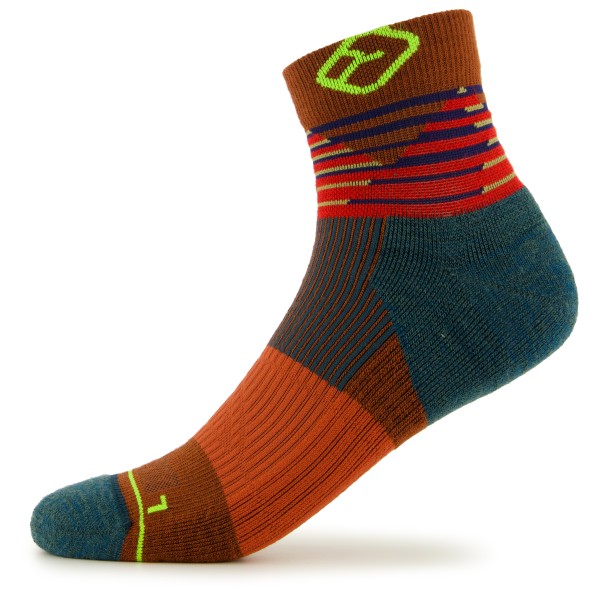 Ortovox - All Mountain Quarter Socks - Merinosocken Gr 39-41 bunt von Ortovox