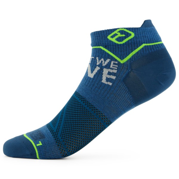 Ortovox - Alpine Light Low Socks - Merinosocken Gr 42-44 blau von Ortovox