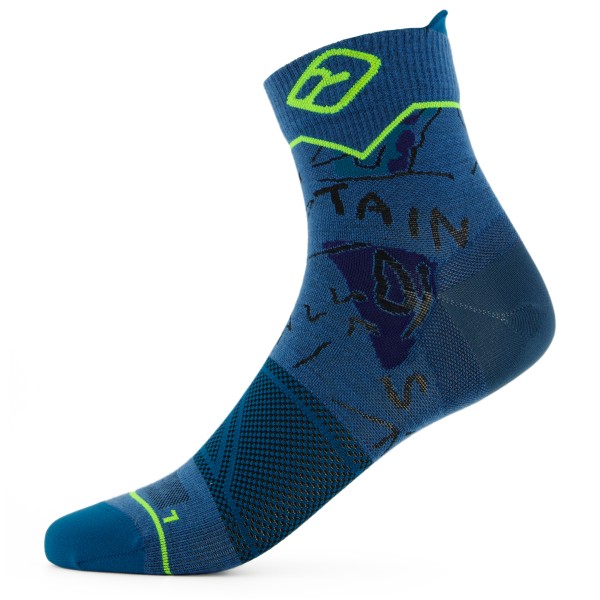 Ortovox - Alpine Light Quarter Socks - Merinosocken Gr 39-41 blau Ortovox - Alpine Light Quarter Socks - Merinosocken Gr 39-41 blau von Ortovox