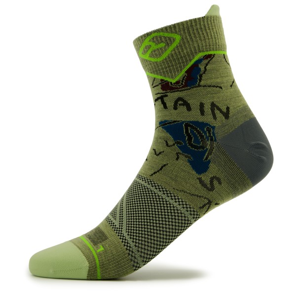 Ortovox - Alpine Light Quarter Socks - Merinosocken Gr 42-44 oliv Ortovox - Alpine Light Quarter Socks - Merinosocken Gr 42-44 oliv von Ortovox