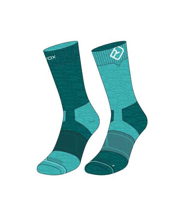 Ortovox Alpine Mid Socks W Socken hellblau Ortovox Alpine Mid Socks W Socken hellblau von Ortovox