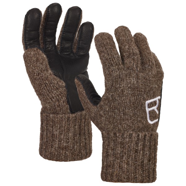 Ortovox - Classic Wool Glove Leather - Handschuhe Gr S;XS grau von Ortovox