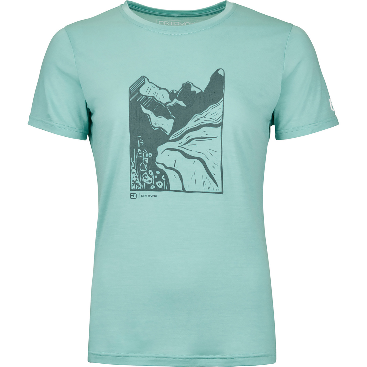 Ortovox Damen 120 Cool Tec Mtn Cut T-Shirt Ortovox Damen 120 Cool Tec Mtn Cut T-Shirt von Ortovox