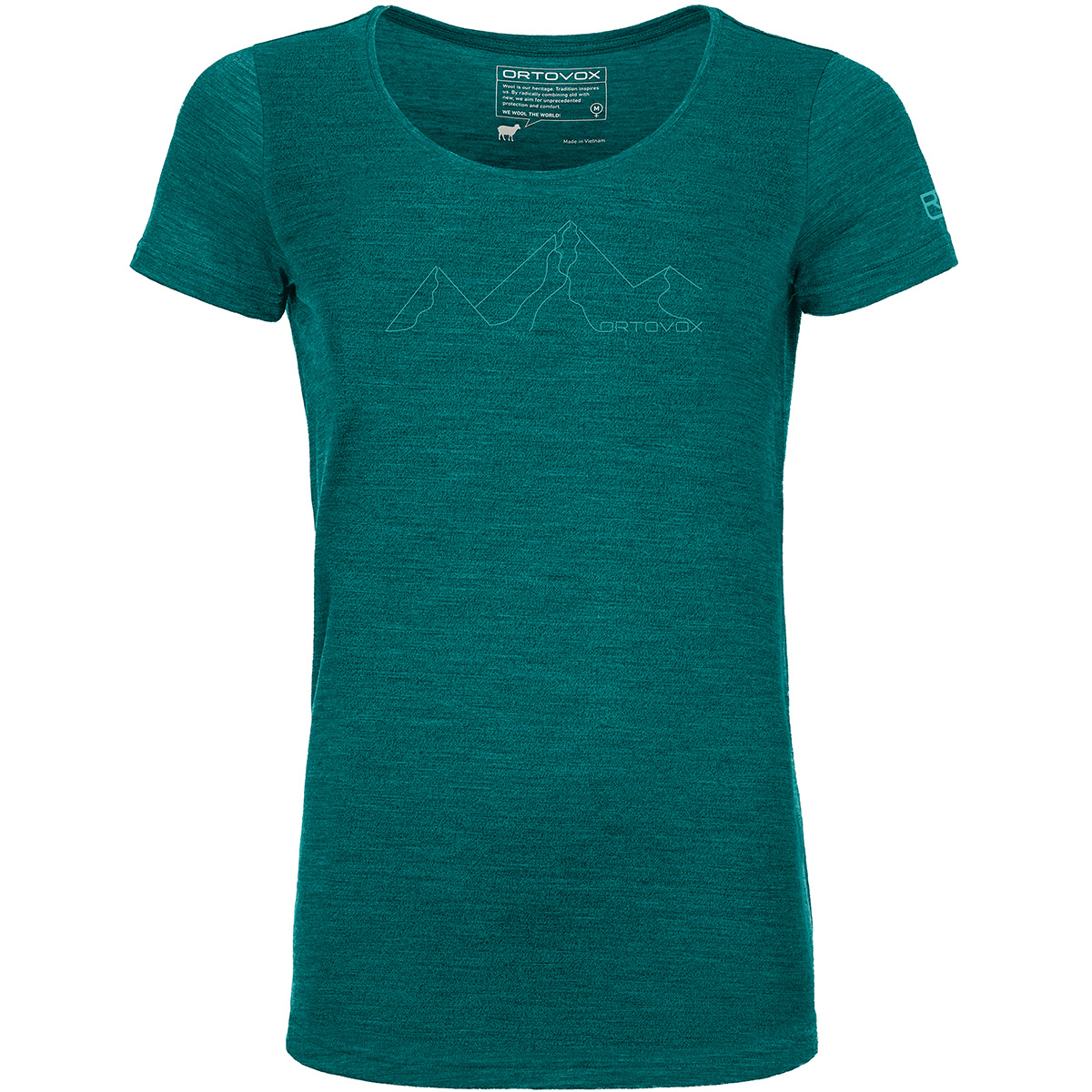 Ortovox Damen 150 Cool Mountain Face T-Shirt Ortovox Damen 150 Cool Mountain Face T-Shirt von Ortovox