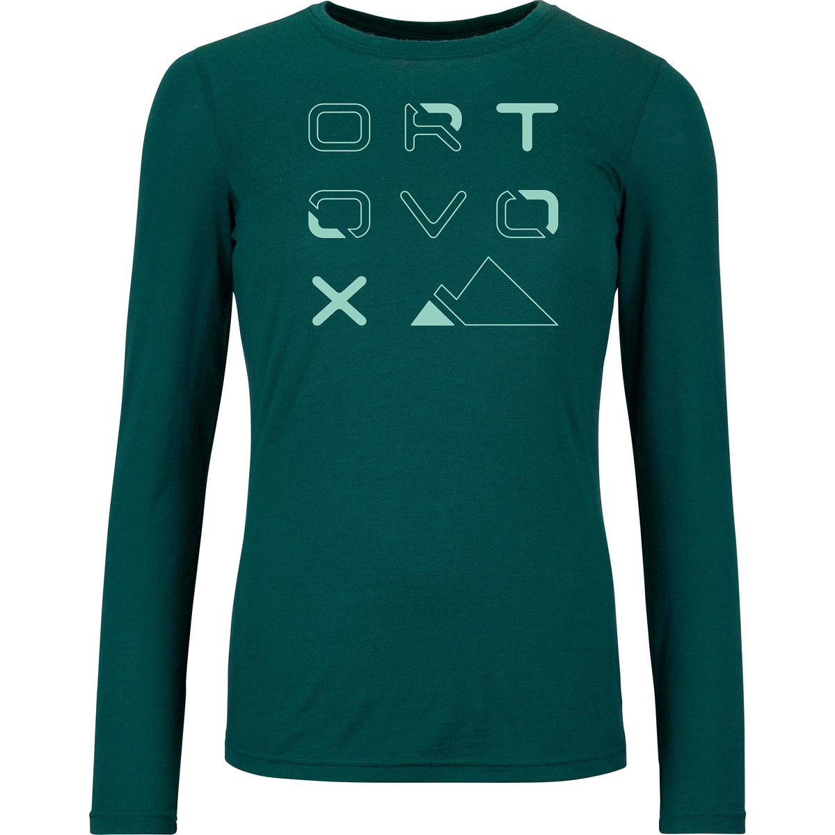 Ortovox Damen 185 Merino Brand Outline Longsleeve Ortovox Damen 185 Merino Brand Outline Longsleeve von Ortovox