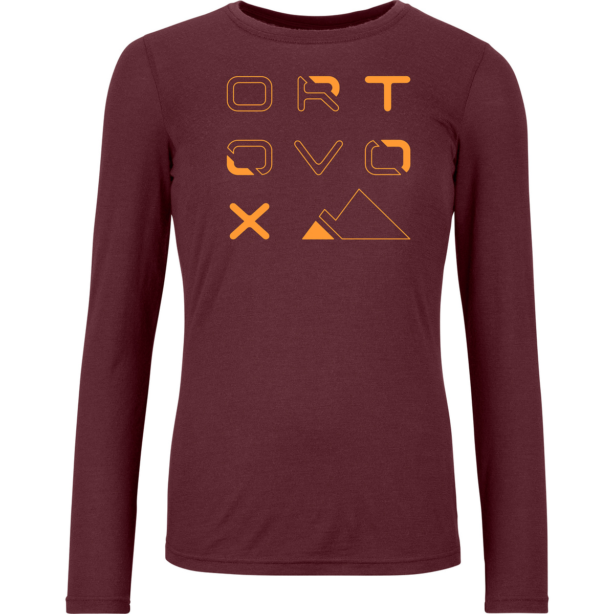 Ortovox Damen 185 Merino Brand Outline Longsleeve Ortovox Damen 185 Merino Brand Outline Longsleeve von Ortovox