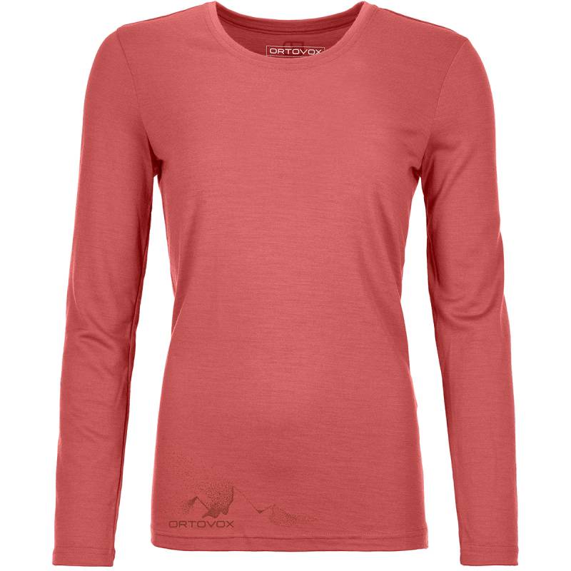 Ortovox Damen 185 Merino Logo Spray Longsleeve von Ortovox