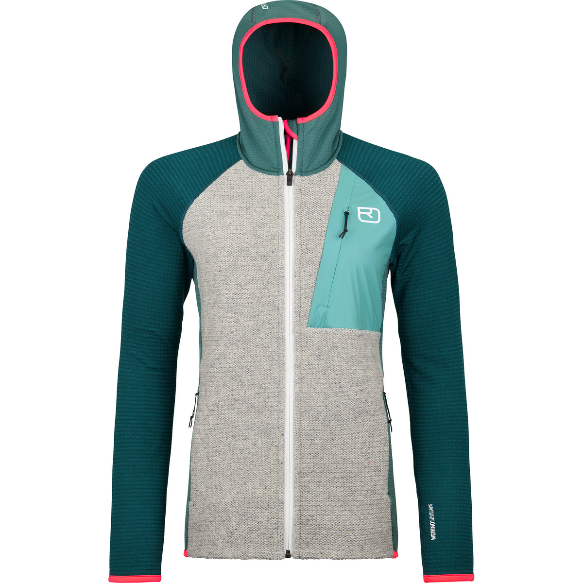 Ortovox Damen Fleece GP Classic Knit Hoodie Jacke Ortovox Damen Fleece GP Classic Knit Hoodie Jacke von Ortovox