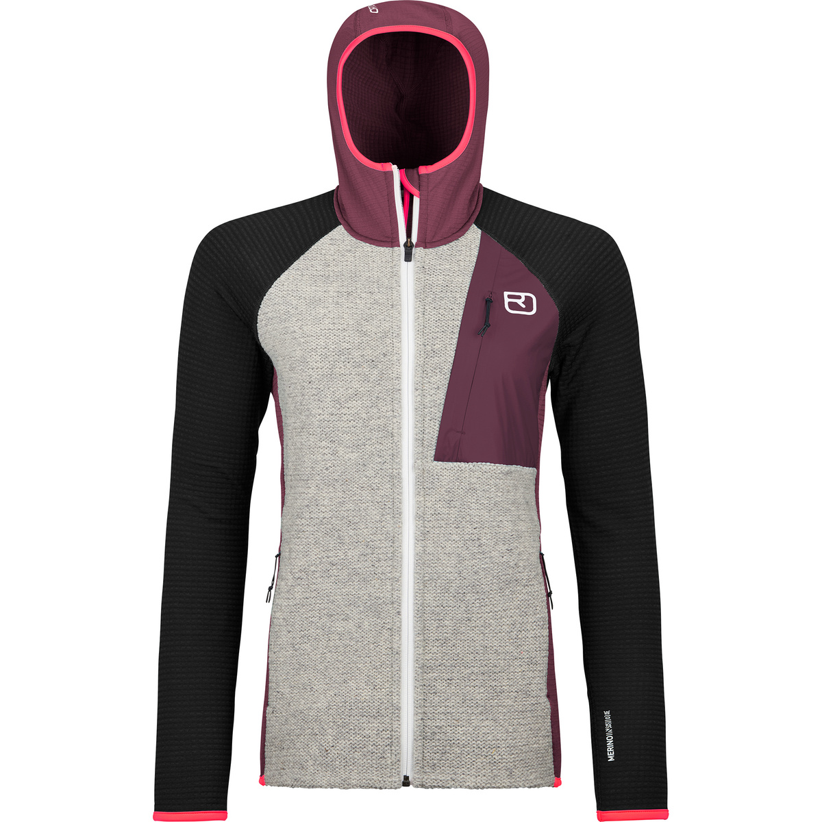 Ortovox Damen Fleece GP Classic Knit Hoodie Jacke Ortovox Damen Fleece GP Classic Knit Hoodie Jacke von Ortovox