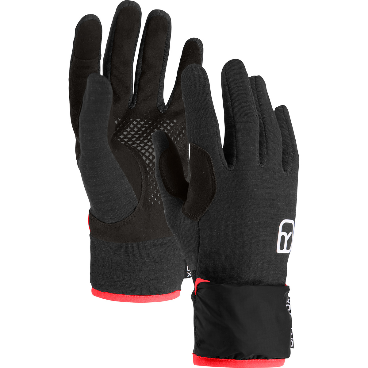 Ortovox Damen Fleece Grid Cover Handschuhe von Ortovox