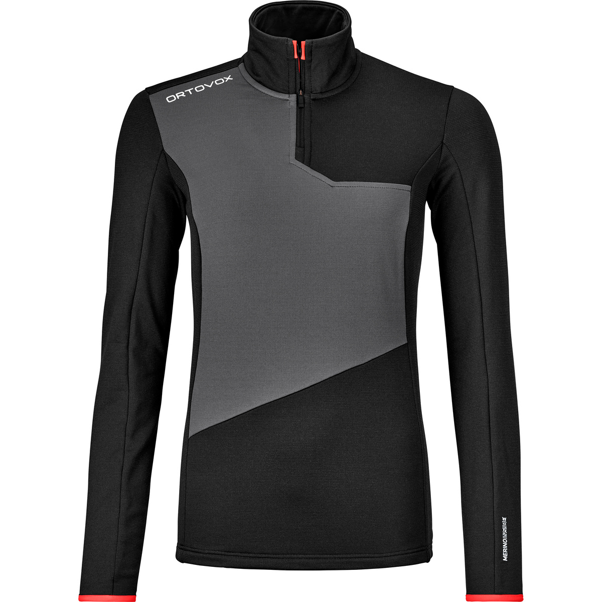 Ortovox Damen Fleece Light Zip Neck Longsleeve Ortovox Damen Fleece Light Zip Neck Longsleeve von Ortovox