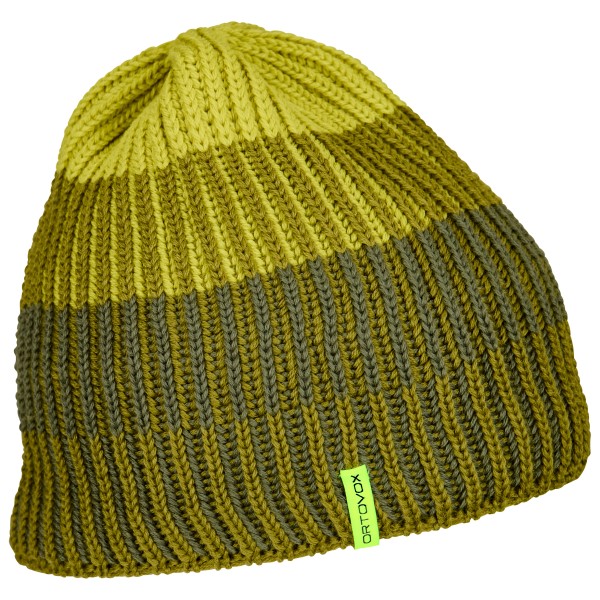 Ortovox - Deep Knit Beanie - Mütze Gr 50-56 cm oliv von Ortovox