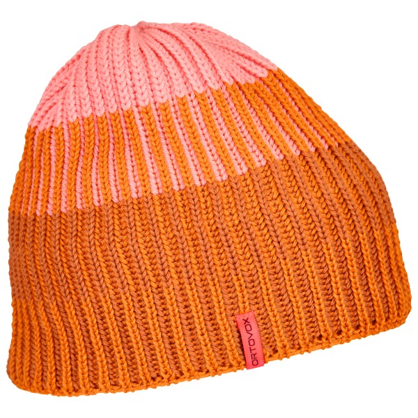 Ortovox - Deep Knit Beanie - Mütze Gr 50-56 cm orange von Ortovox