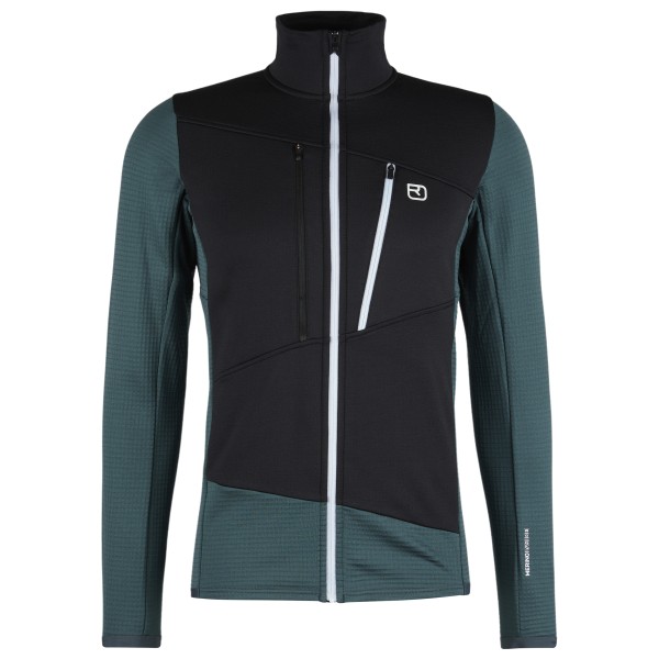 Ortovox - Fleece Grid Jacket - Fleecejacke Gr L;M;S;XL;XXL beige;blau;oliv;rot;schwarz;türkis Ortovox - Fleece Grid Jacket - Fleecejacke Gr L;M;S;XL;XXL beige;blau;oliv;rot;schwarz;türkis von Ortovox