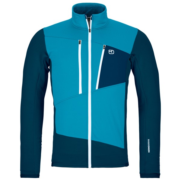 Ortovox - Fleece Grid Jacket - Fleecejacke Gr M blau von Ortovox