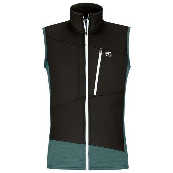 Ortovox - Fleece Grid Vest - Merinogilet Gr L schwarz von Ortovox