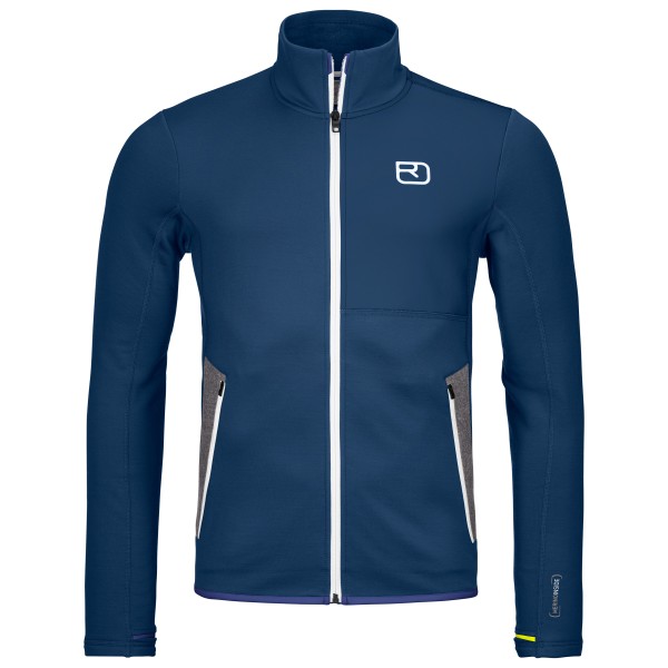 Ortovox - Fleece Jacket - Merinojacke Gr M blau von Ortovox