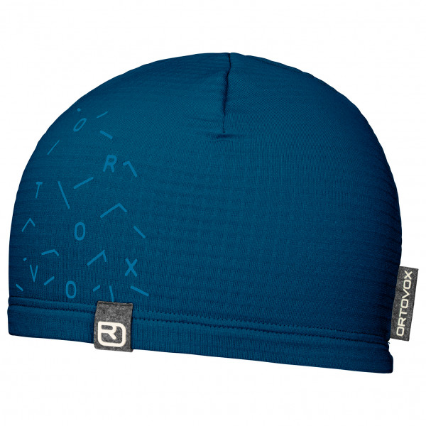 Ortovox - Fleece Light Grid Beanie - Mütze Gr 50-56 cm blau von Ortovox