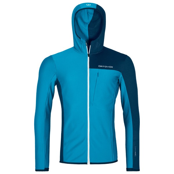 Ortovox - Fleece Light Grid Hooded Jacket - Fleecejacke Gr XL blau Ortovox - Fleece Light Grid Hooded Jacket - Fleecejacke Gr XL blau von Ortovox