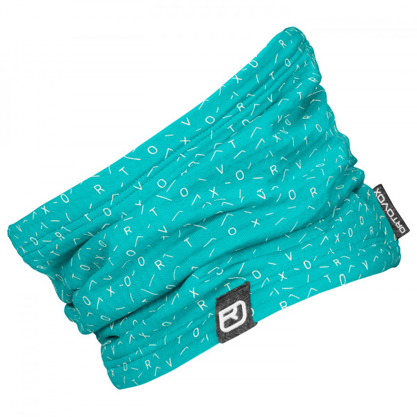 Ortovox - Fleece Light Grid Neckwarmer - Schlauchschal Gr One Size blau;oliv;türkis von Ortovox