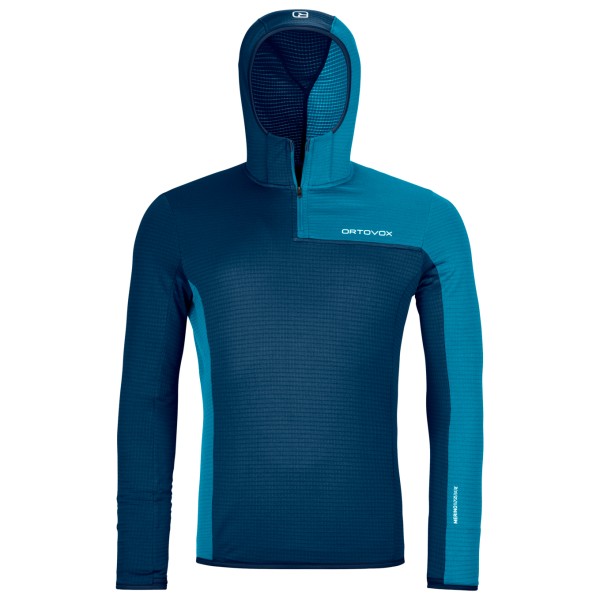 Ortovox - Fleece Light Grid ZN Hoody - Fleecepullover Gr XL blau Ortovox - Fleece Light Grid ZN Hoody - Fleecepullover Gr XL blau von Ortovox