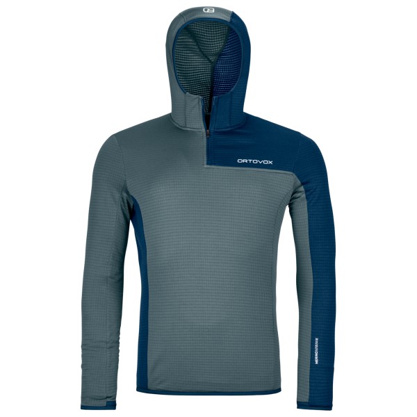 Ortovox - Fleece Light Grid ZN Hoody - Fleecepullover Gr XXL blau von Ortovox