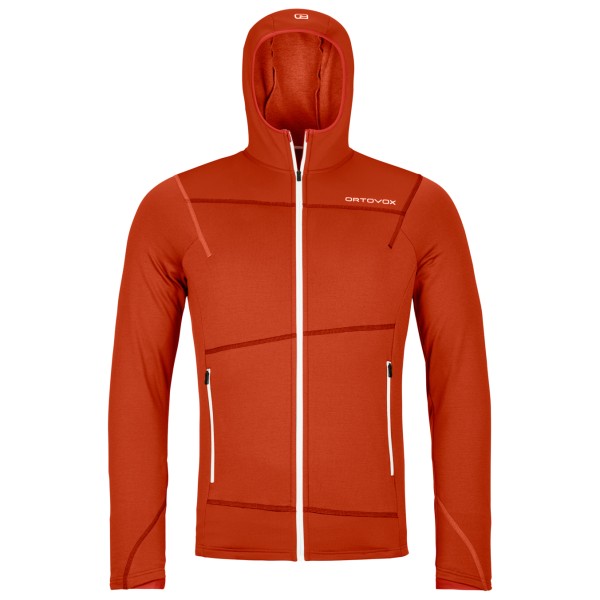 Ortovox - Fleece Light Hoody - Fleecejacke Gr L rot von Ortovox