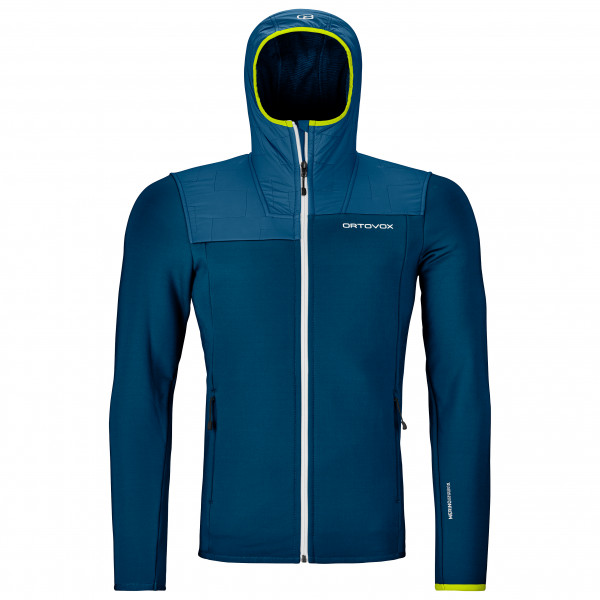 Ortovox - Fleece Plus Hoody - Softshelljacke Gr L blau von Ortovox