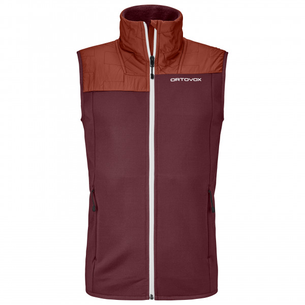 Ortovox - Fleece Plus Vest - Fleecegilet Gr L rot von Ortovox