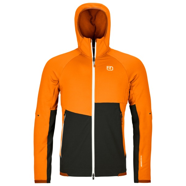 Ortovox - Fleece Rib Hoody - Fleecejacke Gr XXL orange von Ortovox