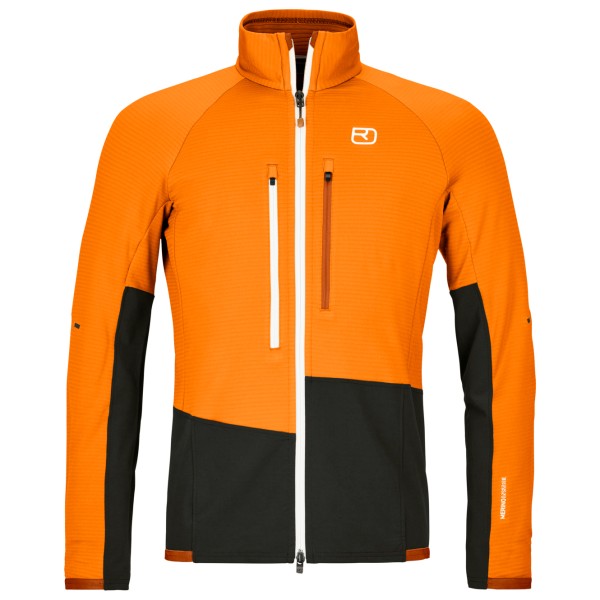 Ortovox - Fleece Rib Jacket - Fleecejacke Gr M orange von Ortovox