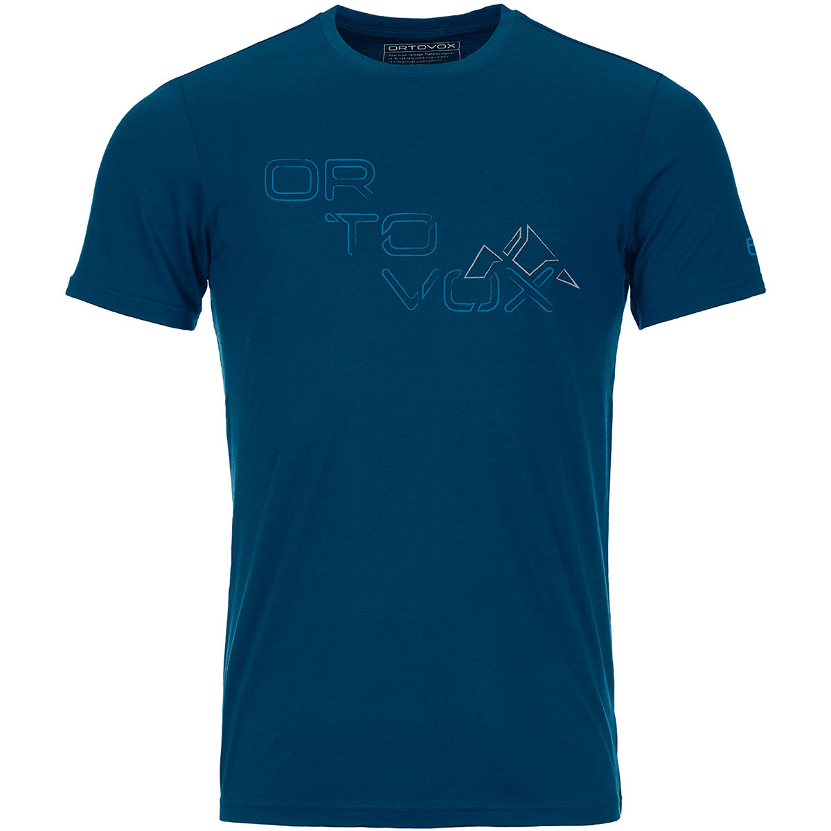 Ortovox Herren 185 Merino Tangram Logo T-Shirt Ortovox Herren 185 Merino Tangram Logo T-Shirt von Ortovox