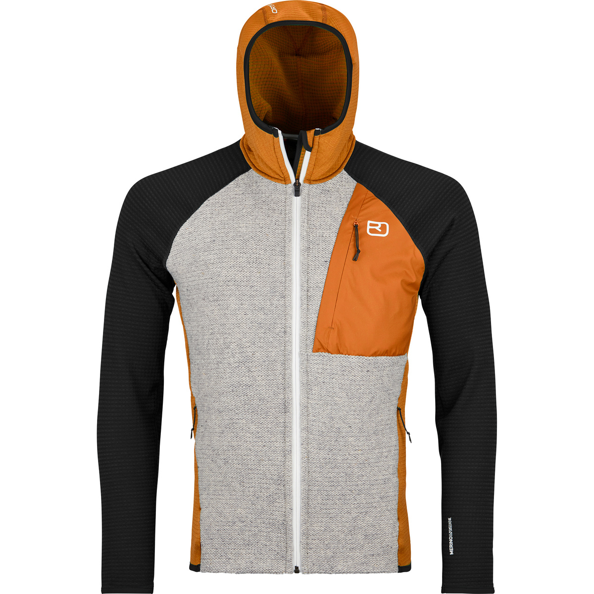 Ortovox Herren Fleece GP Classic Knit Hoodie Jacke Ortovox Herren Fleece GP Classic Knit Hoodie Jacke von Ortovox