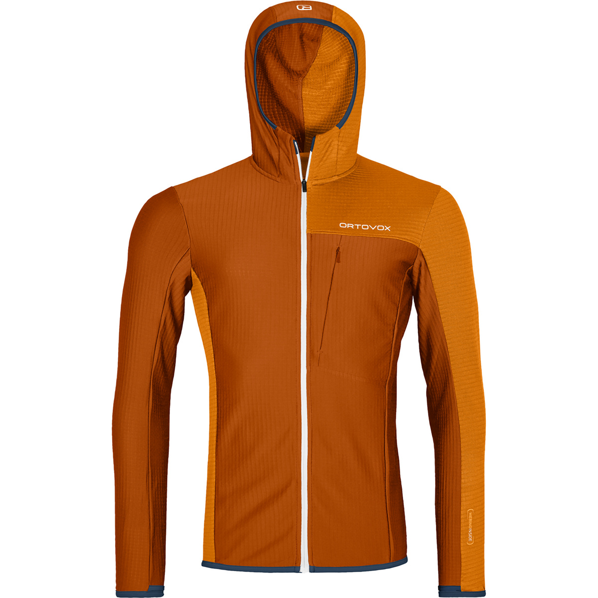 Ortovox Herren Fleece Light Grid Hoodie Jacke Ortovox Herren Fleece Light Grid Hoodie Jacke von Ortovox