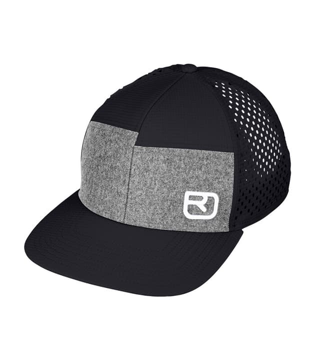 Ortovox Logo Air Trucker Cap schwarz Ortovox Logo Air Trucker Cap schwarz von Ortovox