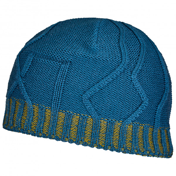 Ortovox - Merino Tangram Knit Beanie - Mütze Gr 50-56 cm blau von Ortovox