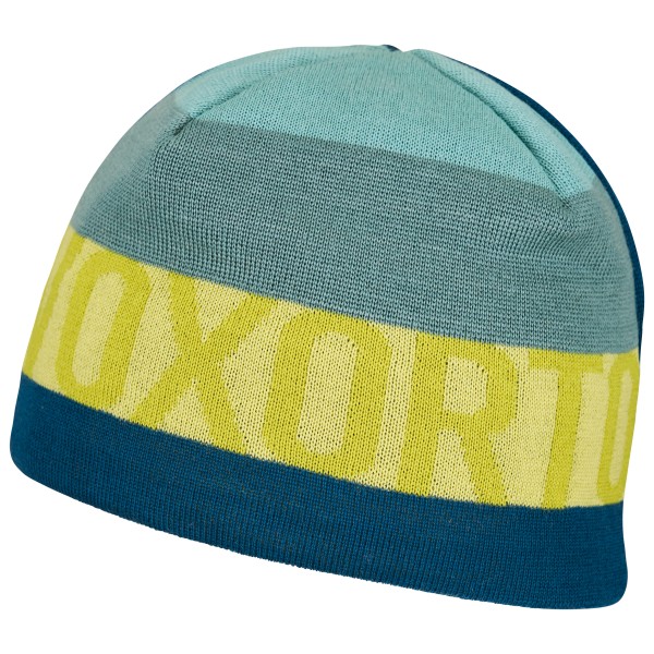 Ortovox - Patchwork Beanie - Mütze Gr 50-56 cm türkis von Ortovox