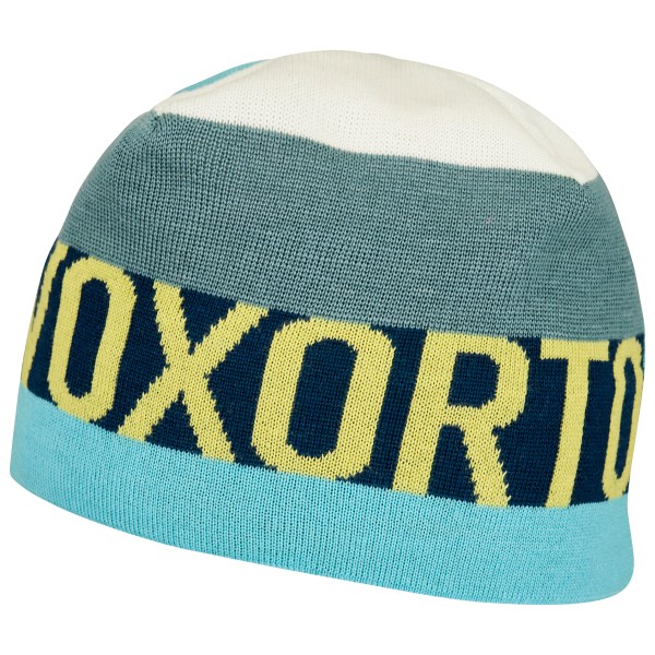 Ortovox - Patchwork Beanie - Mütze Gr 50-56 cm türkis von Ortovox