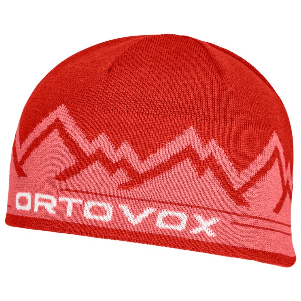 Ortovox - Peak Beanie - Mütze Gr 50-56 cm rot von Ortovox