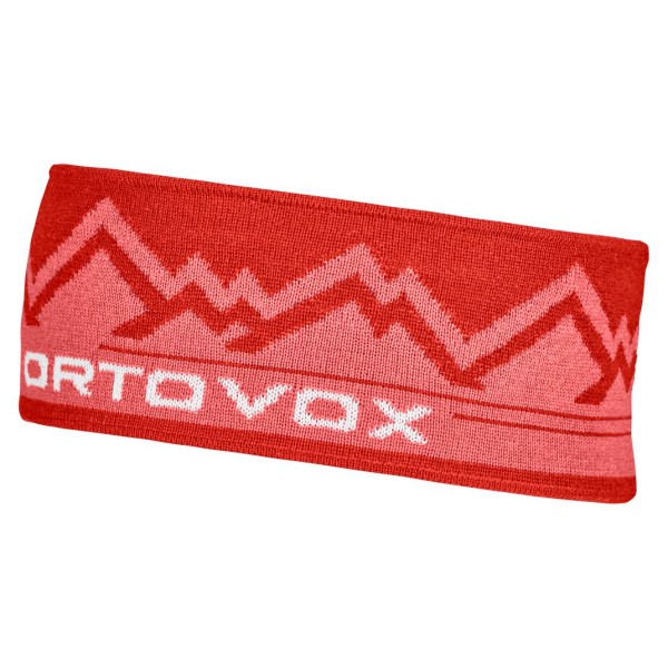 Ortovox - Peak Headband - Stirnband Gr 50-56 cm rot von Ortovox