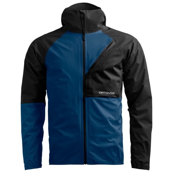 Ortovox - Piz Selva 2.5L Jacket - Regenjacke Gr S blau von Ortovox