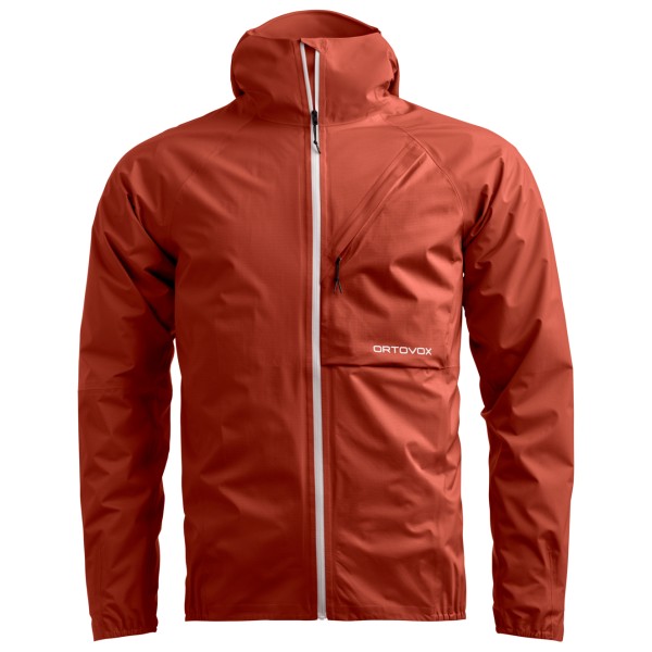 Ortovox - Piz Selva 2.5L Jacket - Regenjacke Gr XXL rot von Ortovox