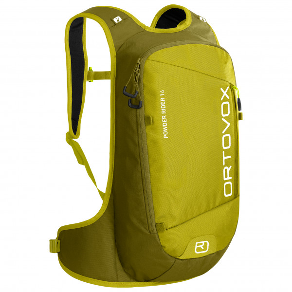 Ortovox - Powder Rider 16 - Skitourenrucksack Gr 16 l gelb/oliv von Ortovox