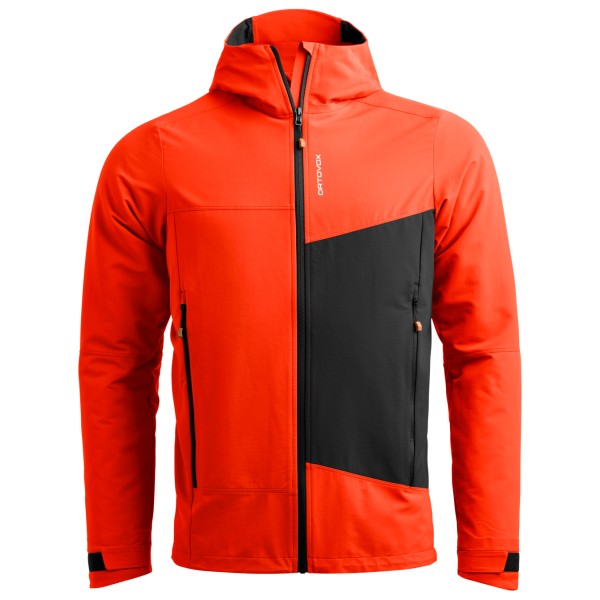 Ortovox - Seceda Softshell Jacket - Softshelljacke Gr L rot von Ortovox