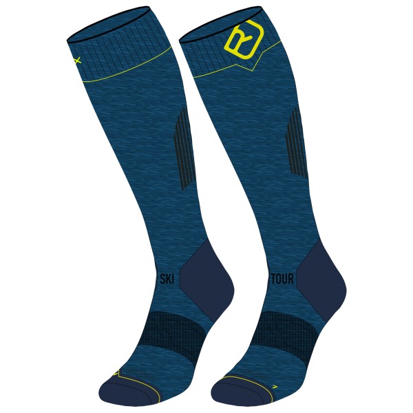 Ortovox - Ski Tour LT Comp Long Socks - Skisocken Gr 45-47 blau von Ortovox