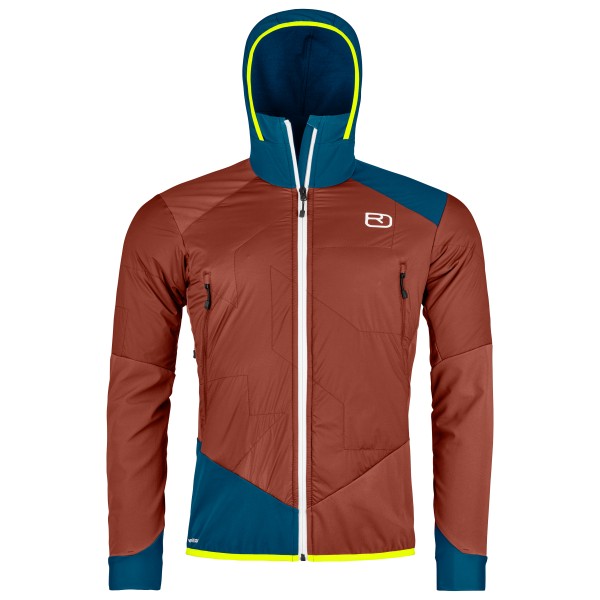 Ortovox - Swisswool Col Becchei Hybrid Jacket - Softshelljacke Gr L rot von Ortovox